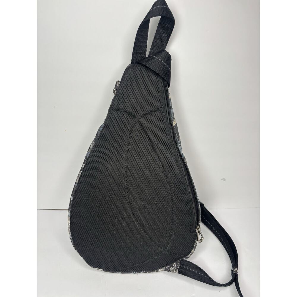 Sakroots 'On The Go' Sling Backpack Crossbody Midnight Seascape Sea Turtle - Picture 2 of 15
